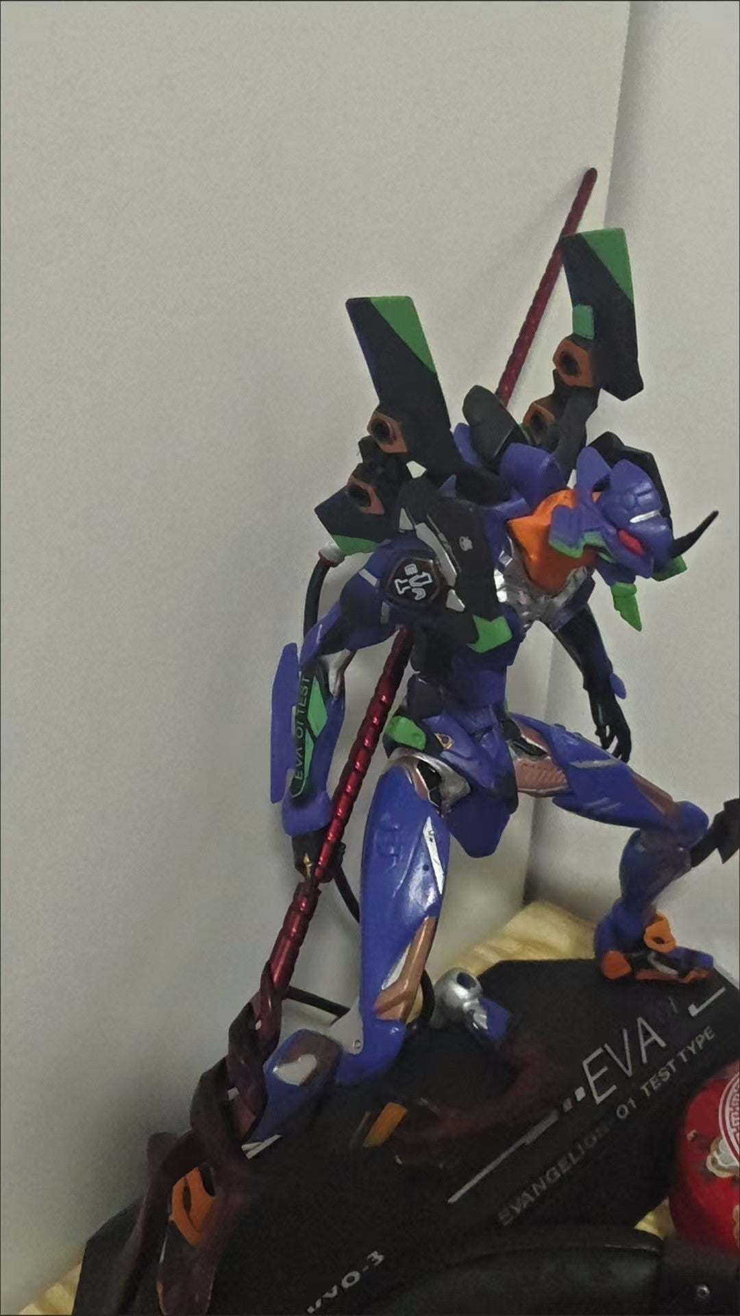 Venda quente de alta qualidade 33cm Evangelion 01 Anime Figura Eva Mutações Estatueta Coleção Estátua Enfeites de Mesa Presentes de Aniversário