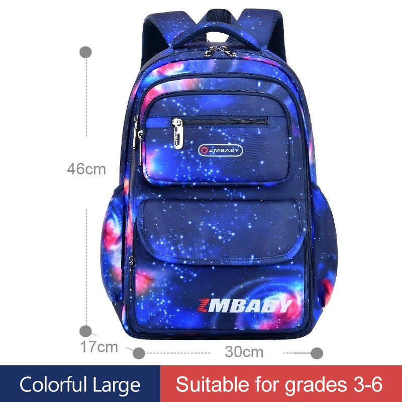 Mochila Escolar Ajustável para Crianças Meninos Meninas Leve Design Crescimento Impermeável para Ensino Fundamental