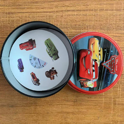 Jogos de Tabuleiro Disney 100 ANOS de MAGIA PIXAR Stitch Caixa de Ferro Brinquedos Família Engraçado Férias Acampamento Esporte Amigo Presente de Natal