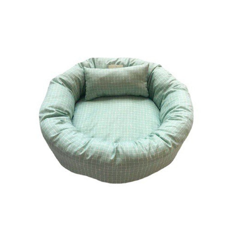 Cama para Pets para Todas as Estações - Tapete para Gatos e Almofada para Cães de Verão com Acolchoamento de Algodão | Móvel Versátil para o Conforto e Descanso Interno do seu Pet