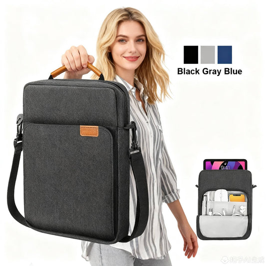 Tablet Handbag Case Sleeve Portable Pouch For iPad 9th 8th Air 4 5 Generation Bag For Xiaomi Lenovo 9.7-11in Tablet Sleeve Bag