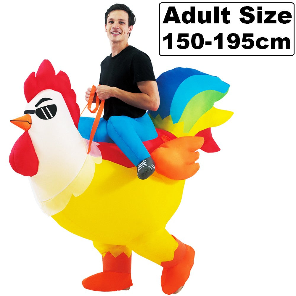 HOT Anime Dinosaur Inflatable Costume Party Mascot Costumes Suit Disfraz Cosplay Halloween Costumes For Adult Kids Dress