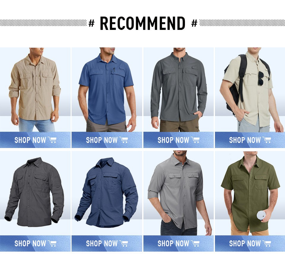 TACVASEN Short Sleeve Fishing Shirts Men's UPF 50+ Sun Protection Cargo Work Shirts Mesh Breathable Quick Dry Hiking Shirts Man