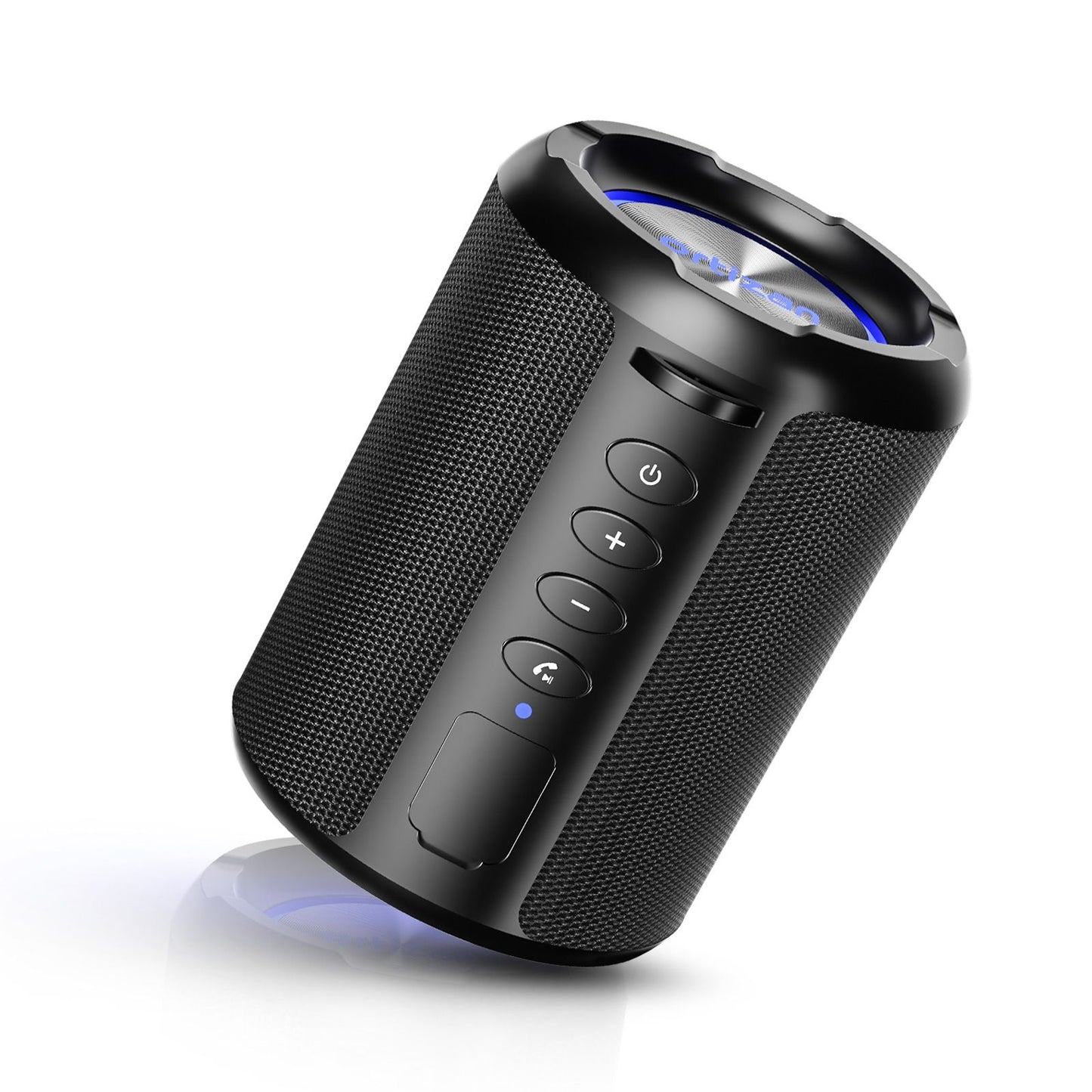 Caixa de Som Bluetooth Sem Fio Ortizan X9S, IPX7 à Prova D'água, Luzes RGB