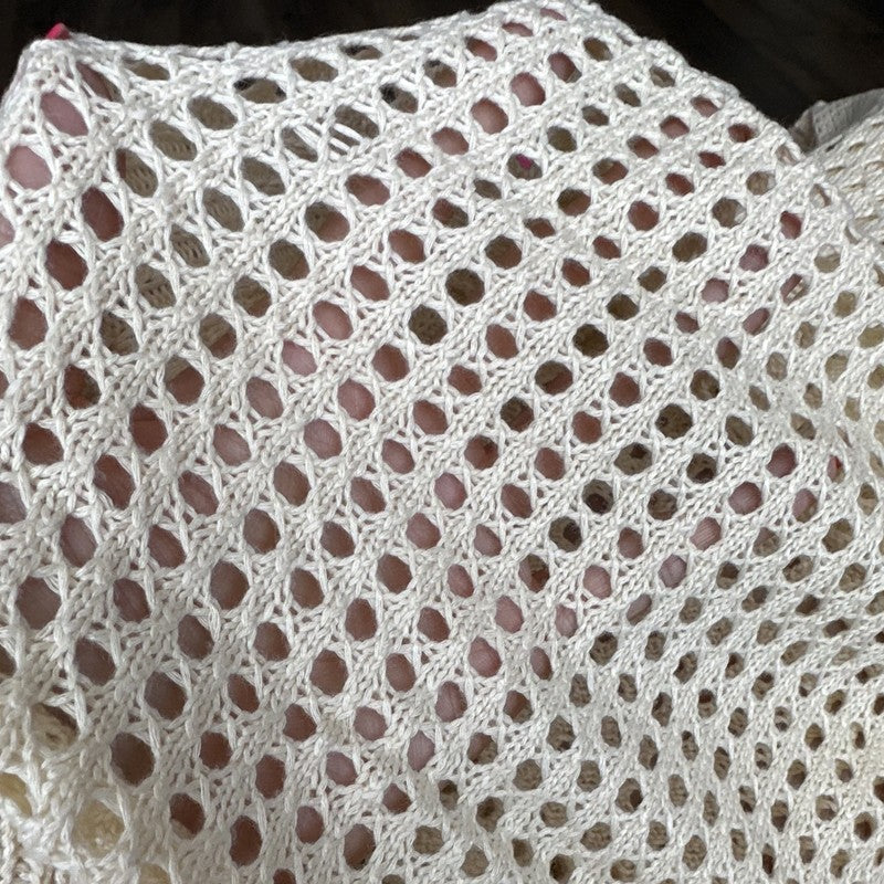 2024 Summer Sleeveless Tank Top Women Fashion Hollow Camisoles Casual Thin Basic Ice Silk Knitted Tanks Vest Female Blusas 14810