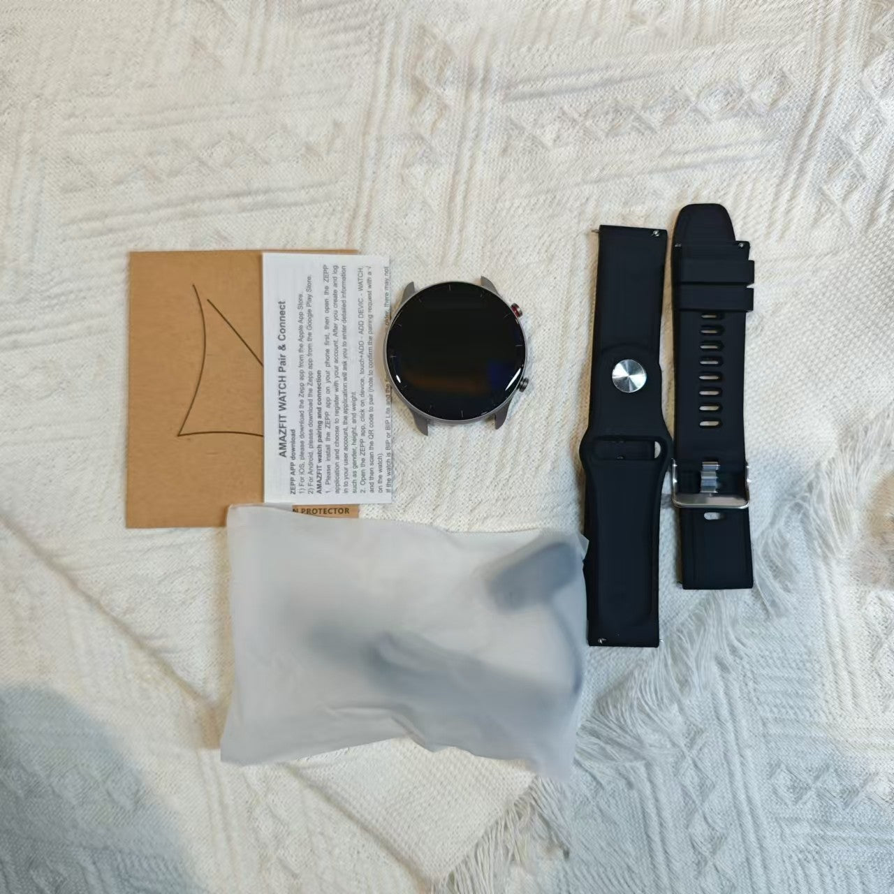 Amazfit GTR 2 Smartwatches Sem Novo Smartwatch Masculino À Prova D' Água 5ATM GPS 95% Novo De Exposição Esporte Relógio Masculino Recondicionado