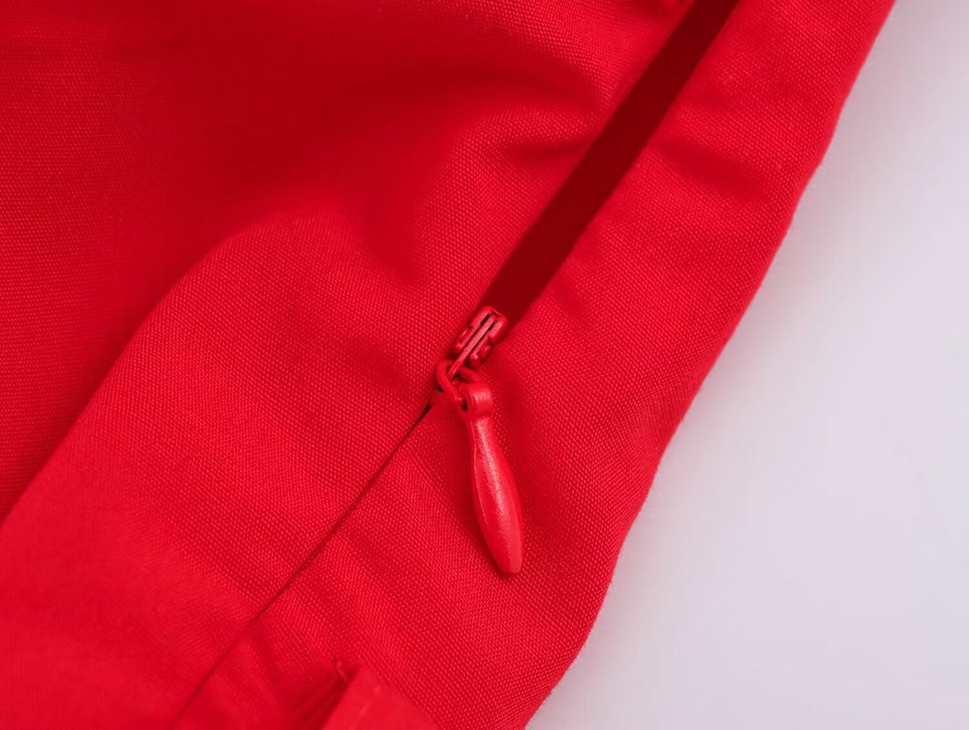 HipSeam Women Dress With Belt Spring Pocket Lady Dress Button Midi Dress Casual