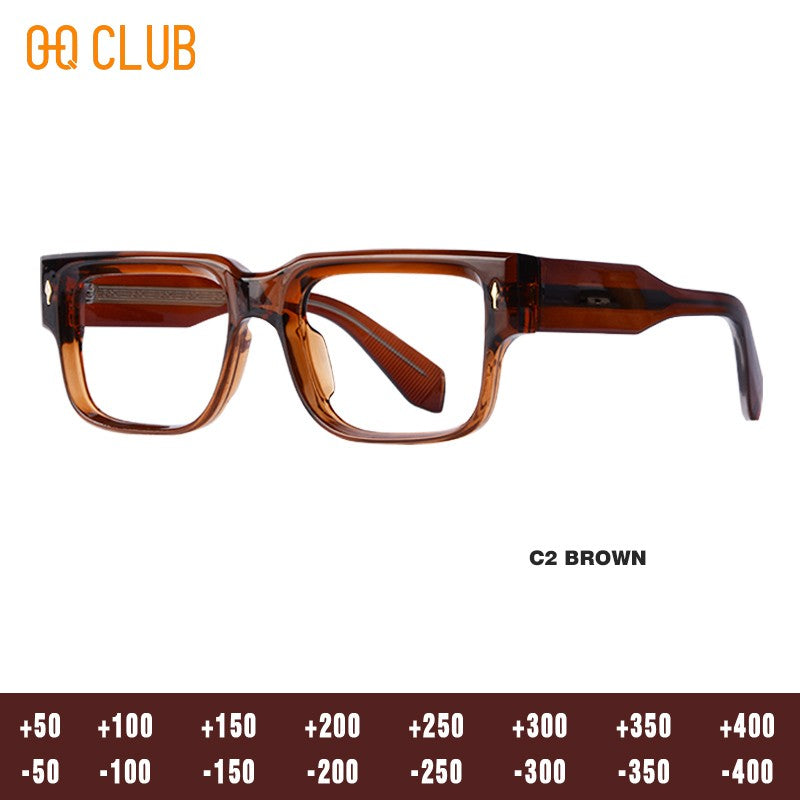 O-Q CLUB Blue Light Blocking Glasses for Sight for Men Sunglasses Women Lunette Pour Femme Original Optical Lenses With Recipe