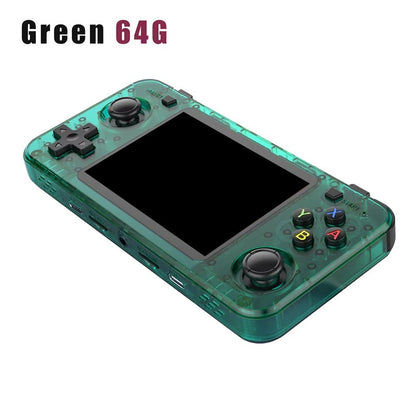 New R36H Retro Handheld Console Open-Source Linux System Classic Game Consoles 3.5 inch IPS Screen 64G Portable Video Player