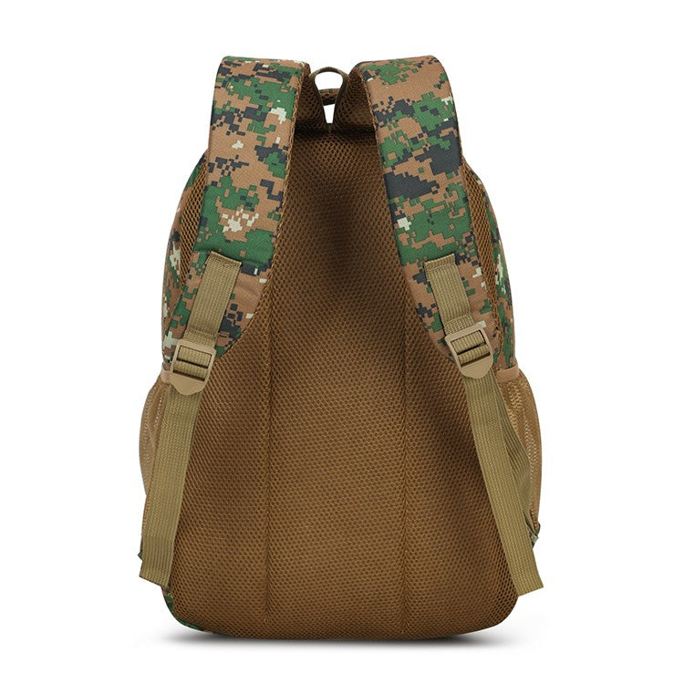 Camouflage large-capacity backpack - zipper closure, hiking, traveling, outdoor adventure backpack