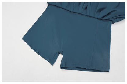 Yoga Jumpsuit Women Set Sexy Anti Glare One-Piece Jumpsuit Dance Ballet Sports Dress Gym Push Up Rompers Running Tennis Sports