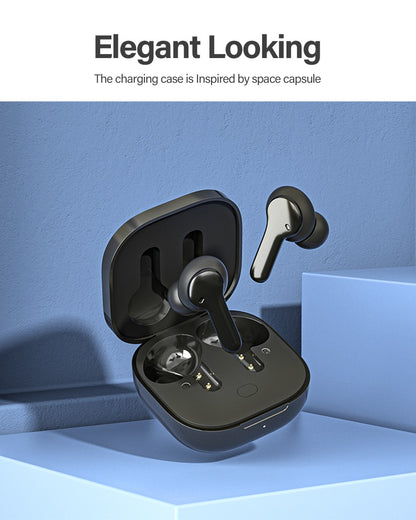 QCY T13 Wireless Smart Headphone BT5.1 TWS Earphone 4 Mic ENC HD Call Headset Touch Control Earbuds Long Standby 40H