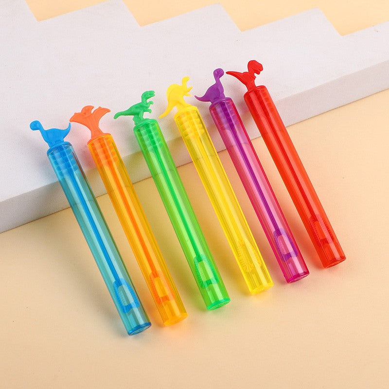 10/20/30Pcs Dinosaur Bubble Tube Empty Soap Bubble Bottle Toys for Kids Birthday Party Favors Wedding Guest Gifts Baby Shower