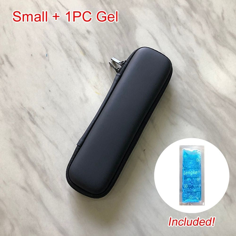 Portable with Gel Thermal Insulated Medicla Cooler Travel Case Insulin Cooling Bag Pill Protector