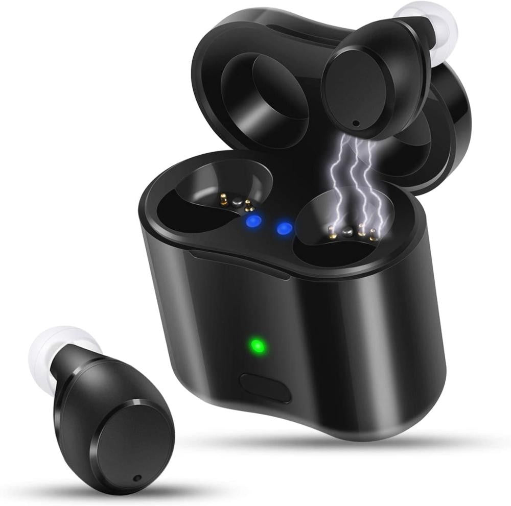 2025 Hearing Aid Rechargeable Hearing Device CIC Ear Hearing Aids for The Elderly Audifonos Sound Amplifier for Deafness