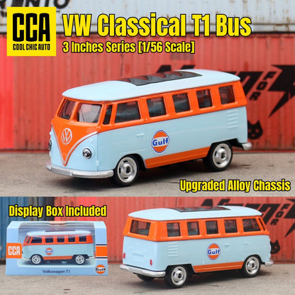 CCA 1/64 Carrinho de Brinquedo Diecast Com Caixa de Exibição GULF BMW Volkswagen Lamborghini Chevrolet Ford Rodas Livres Coleção Miniatura