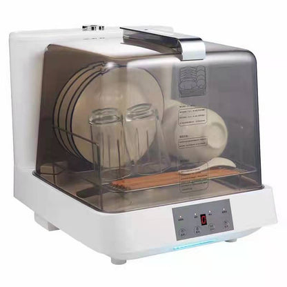 Automatic cleaning dishwasher, compact portable smart household dishwasher, independent installation, visual operation