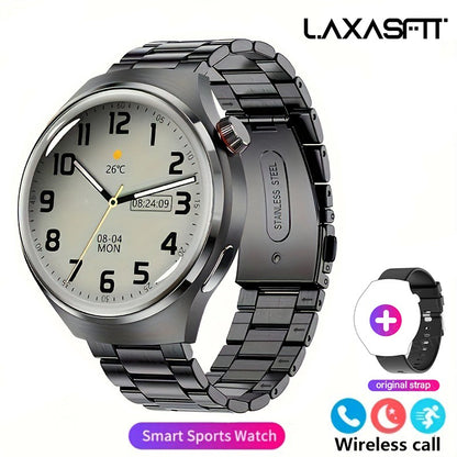 G.L Wear 2025 New Men's Smart Watch HD Display Health Tracking Bluetooth Calling Voice Assistant Sports Smartwatch