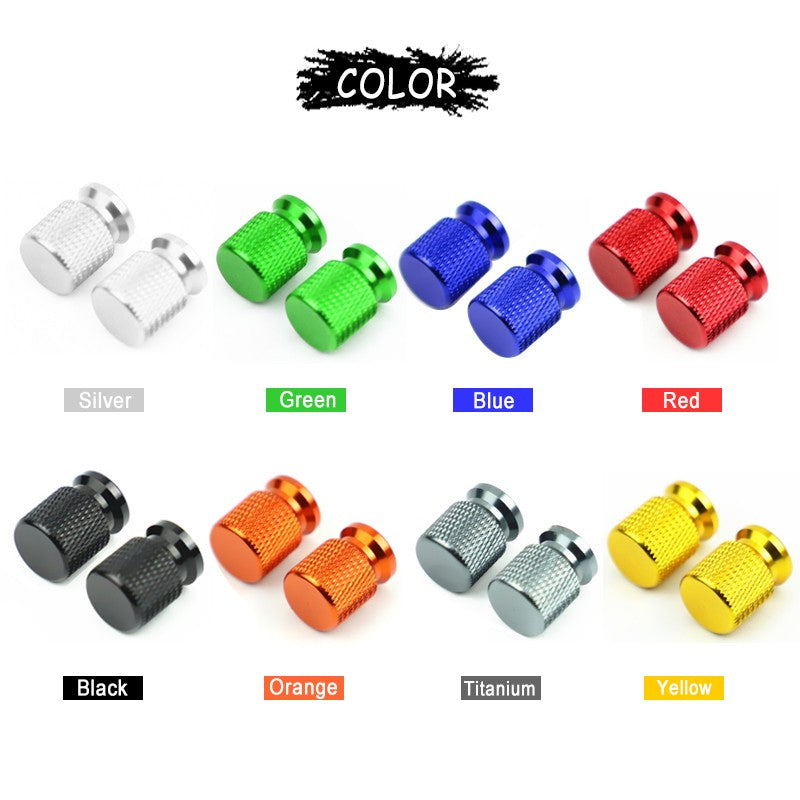 2PCS Tampas de Válvula de Pneu de Roda de Motocicleta para HONDA CBR650F CBR600 CBR600RR CBR650R CBR900RR CBR929RR CBR954RR CBR1000RR CBR cbr