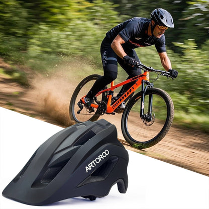 1PC ARTOROO Adult Mountain Bike Helmet, Integrally-Molded Ultra-light MTB Bicycle Helmet  for BMX JUMP DOWNHILL