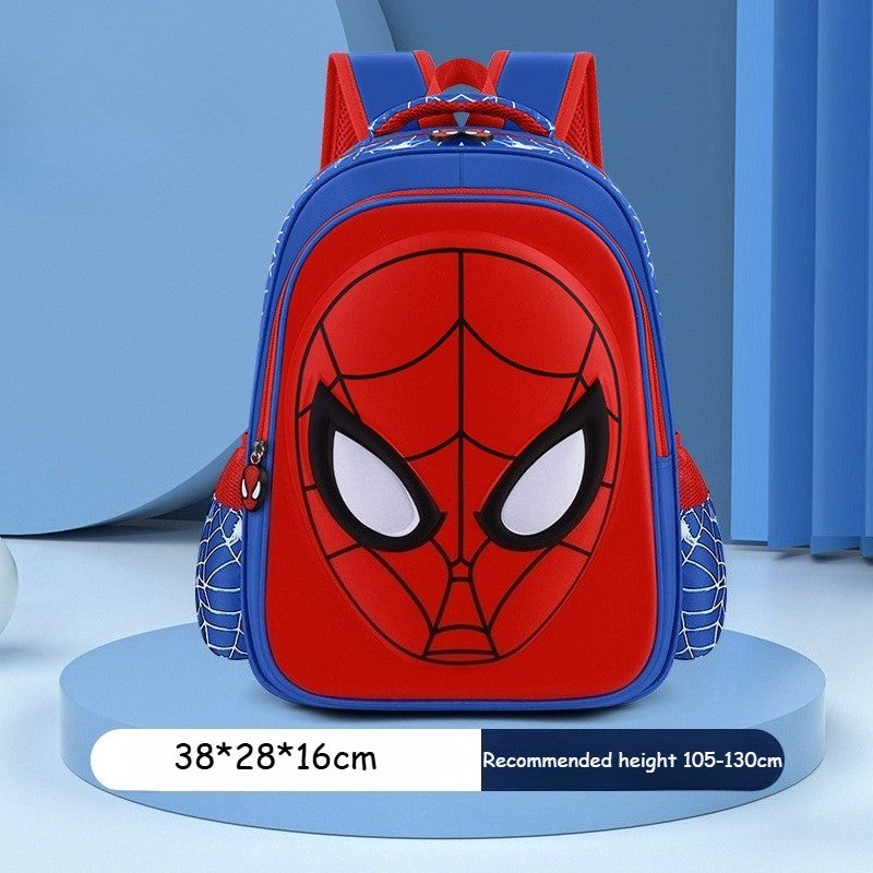 Mochila Infantil Homem-Aranha, Mochila para Menino, Mochila Infantil para Jardim de Infância, Desenho Animado Impermeável, Presente de Halloween e Natal