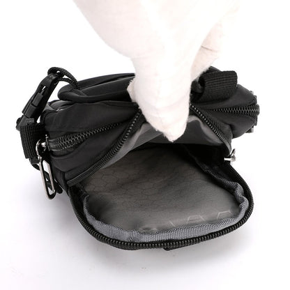 Waist Pack Men's Casual Travel Purse Waterproof Belt Zipper Tactical Outdoor Fanny Pack Phone Pocket Chest Sling Bag