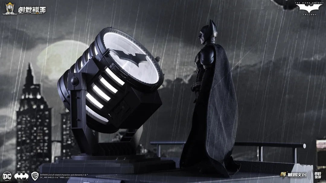 MODOKING Original O Batman Bat-Sinal SDARK KNIGHT TRILOGY DC 1:12 Edição Deluxe Boneco de Ação Liga da Justiça Modelo Brinquedos Presente