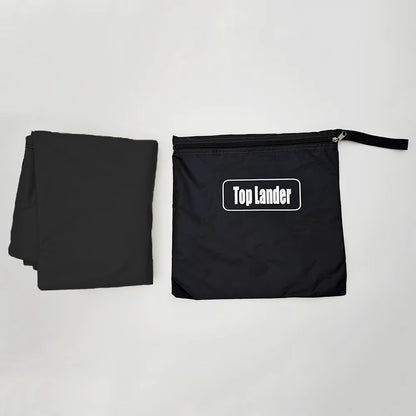 Manta Ray Car Side Awning Black Coating Tarp with Suction Cup Anchor Outdoor Camping Tourist SUV Tent Shade Waterproof Anti UV