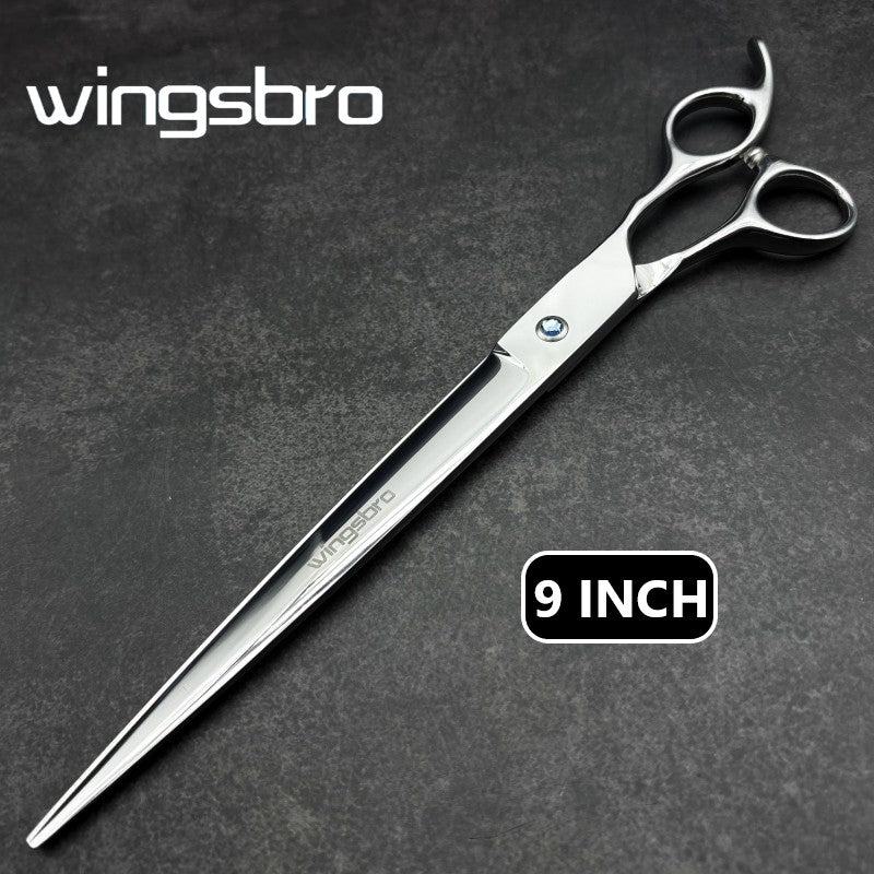 wingsbro 9 polegadas Profissional para Tosa de Cães Tesoura para Pet Shop para Tosadores de Cães Estilista de Cães