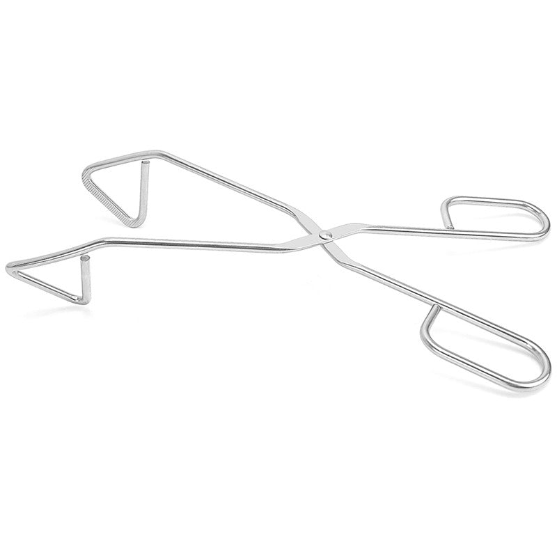 1Pc 304 Stainless Steel Scissor-Shaped Barbecue Clip Food Clip Hotel Steak Clip Barbecue Food Clip Kitchen Bread Clip