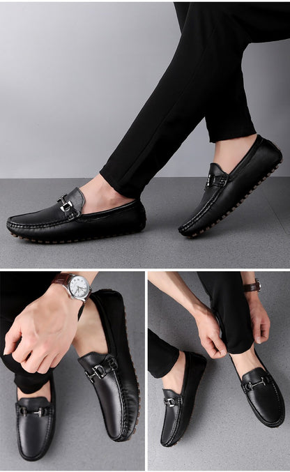 2025 Fashion Italian Loafers Dress Shoes Men Loafers Patent Leather Oxford Shoe for Men Formal Mariage Wedding Shoes