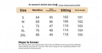 Plus Size Women's Black Dog Embroidery Loose Wide Leg Jeans High Waist Straight Cut Slimming Denim Pants Spring Autumn