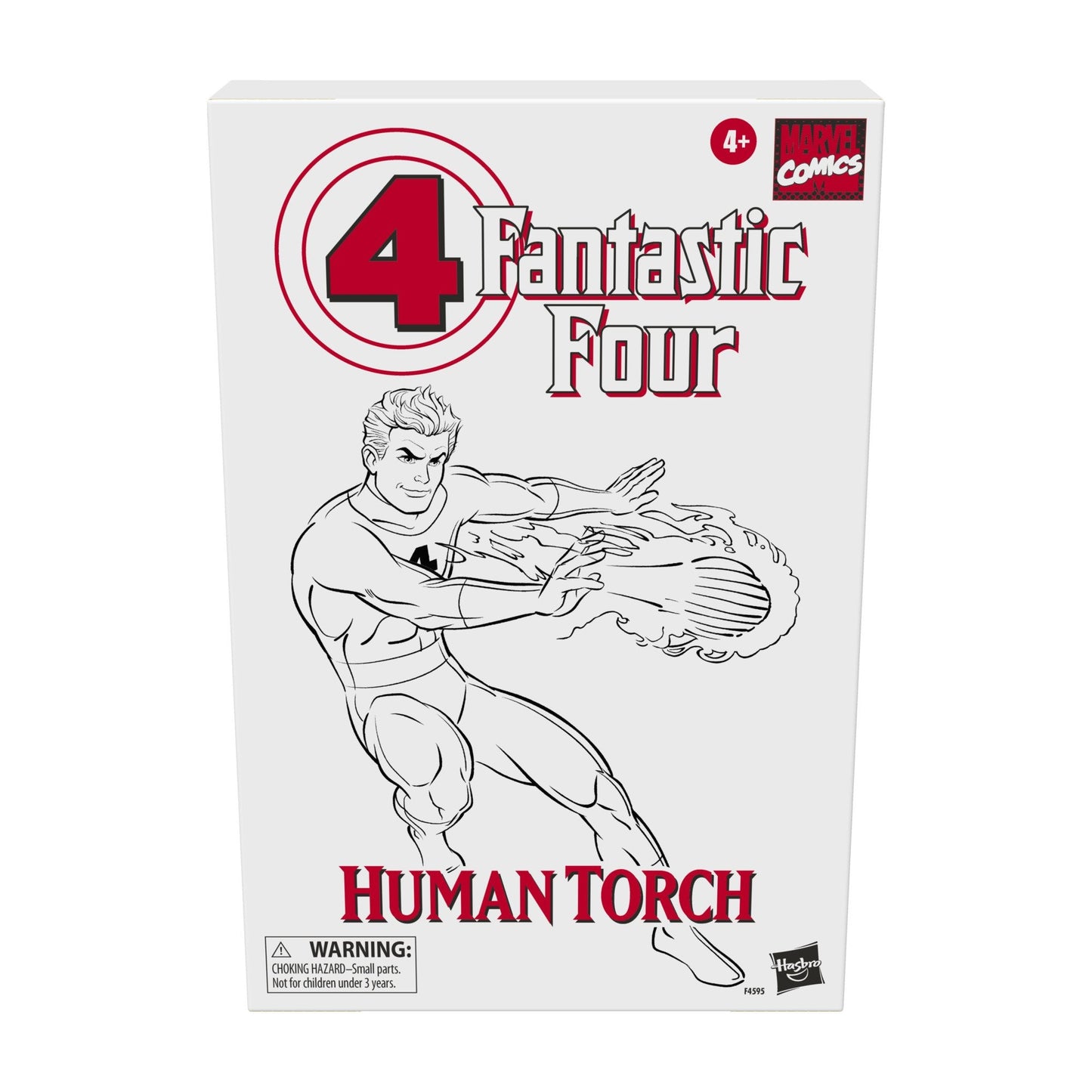 Marvel Legends Quarteto Fantástico Retro Onda O Coisa Mulher Invisível Sr. Fantástico Tocha Humana Homem Psico Boneco Articulado 6"