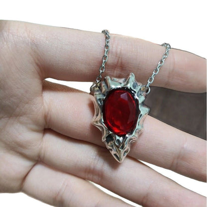 Vergil Dante Devil May Cry Necklace Pendant Metal Cosplay Prop Unisex Anime Jewelry Accessories Gift For Halloween Party