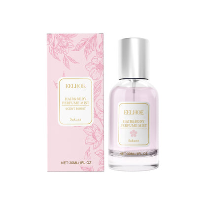 Roxelis 30ml Body Perfume Spray Hair Scent Light Fresh Skin Long Lasting Floral Fragrance Add Personal Charms Dating Perfume