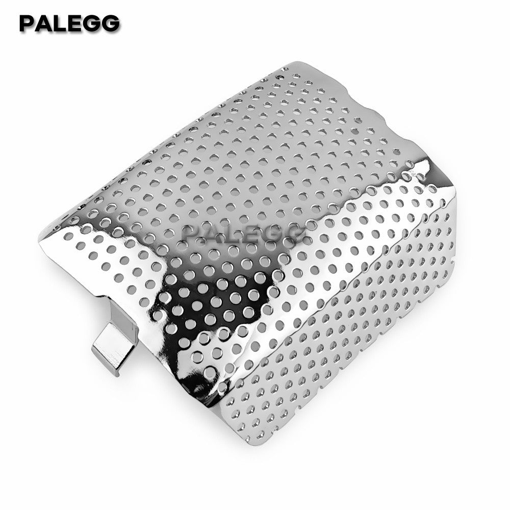 Conjunto de Inserções para Pinça de Freio Dianteiro Preto/Cromado para Motos Harley Touring Road King Electra Glide CVO Ultra Classic V-Rod