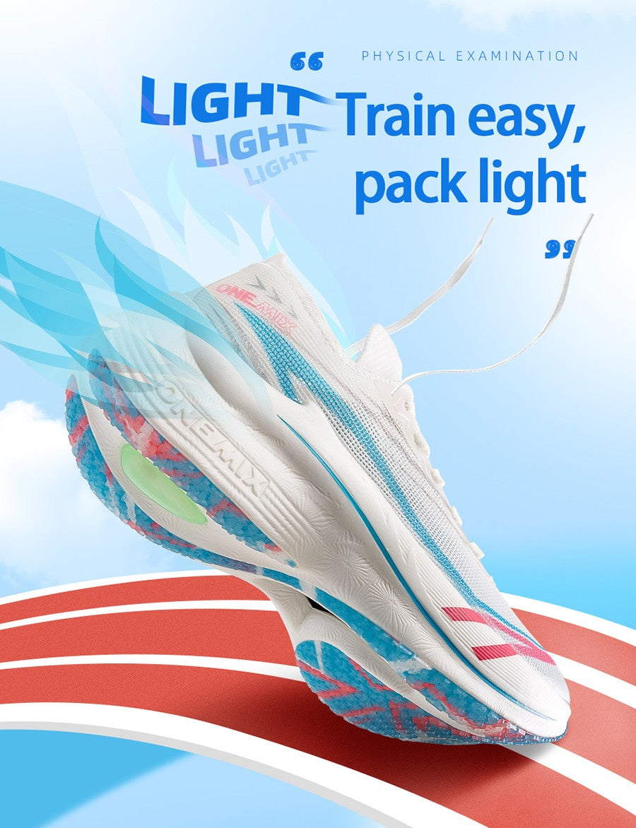 ONEMIX New Marathon Carbon Plate Running Racing Shoes Men Professional Stable Support Shock-relief Ultra-light Rebound Sneakers