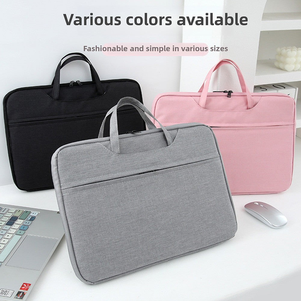 Laptop Bag For Xiaomi Lenovo Dell HP Notebook Computer Laptop Sleeve Case For Macbook Air Pro 13 14 14.2 15 15.6 Inch Handle Bag