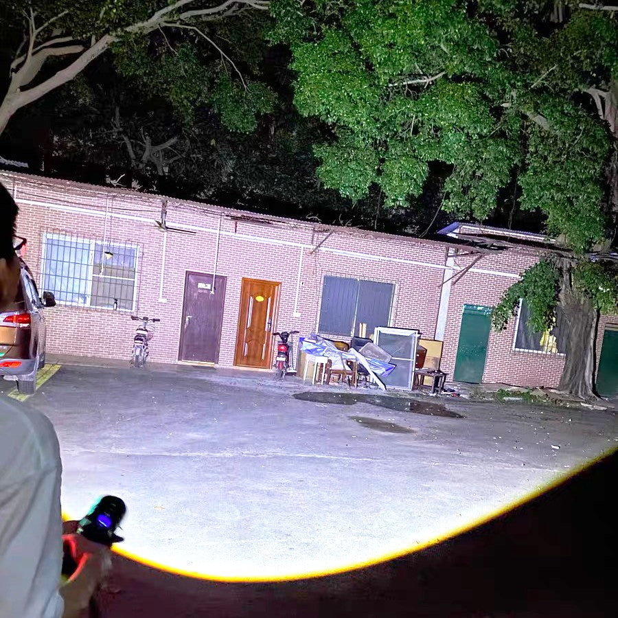 1000000LM Most Powerful LED Flashlight Rechargeable Type-c Flashlight Long Range 6000M Tactical Torch Light For Fishing Hunting