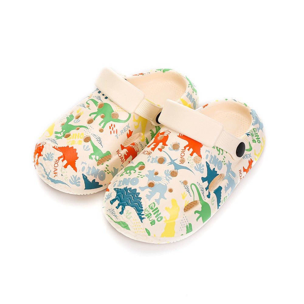 Boy Girls Sandals Cartoon Printed Shoe Toddler Shoes Soft Sole Slippers Kids Breathbale Summer Beach Shoe Toddler Shoes