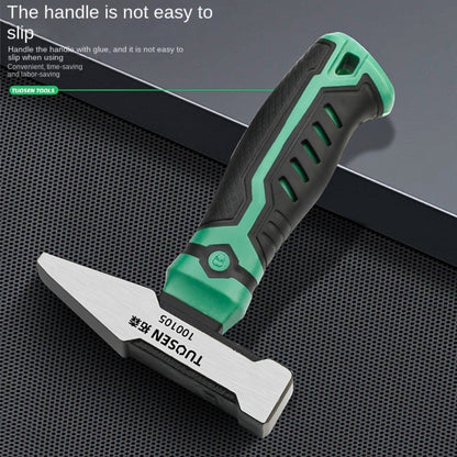 Martelo multifuncional de aço carbono novo para trabalhos com hardware, uso doméstico, martelo de unha, antiderrapante, à prova de choque, martelo de ajustador
