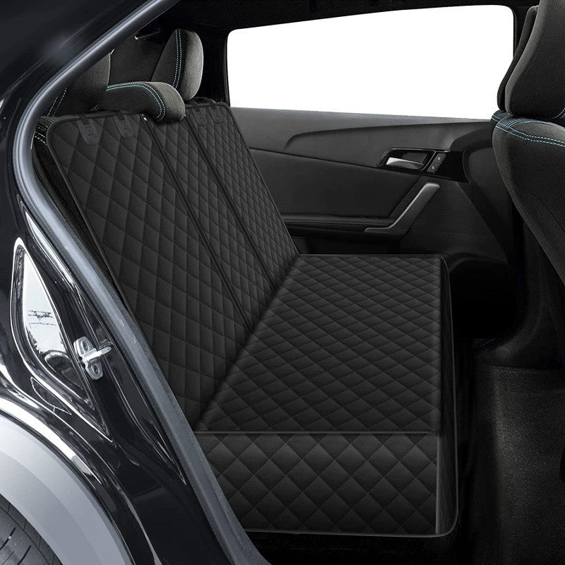Capa de Assento de Carro para Cachorro Impermeável Transportador de Pet para Viagem Rede para Cães Pequenos Médios Grandes Tapete de Segurança para Banco Traseiro do Carro