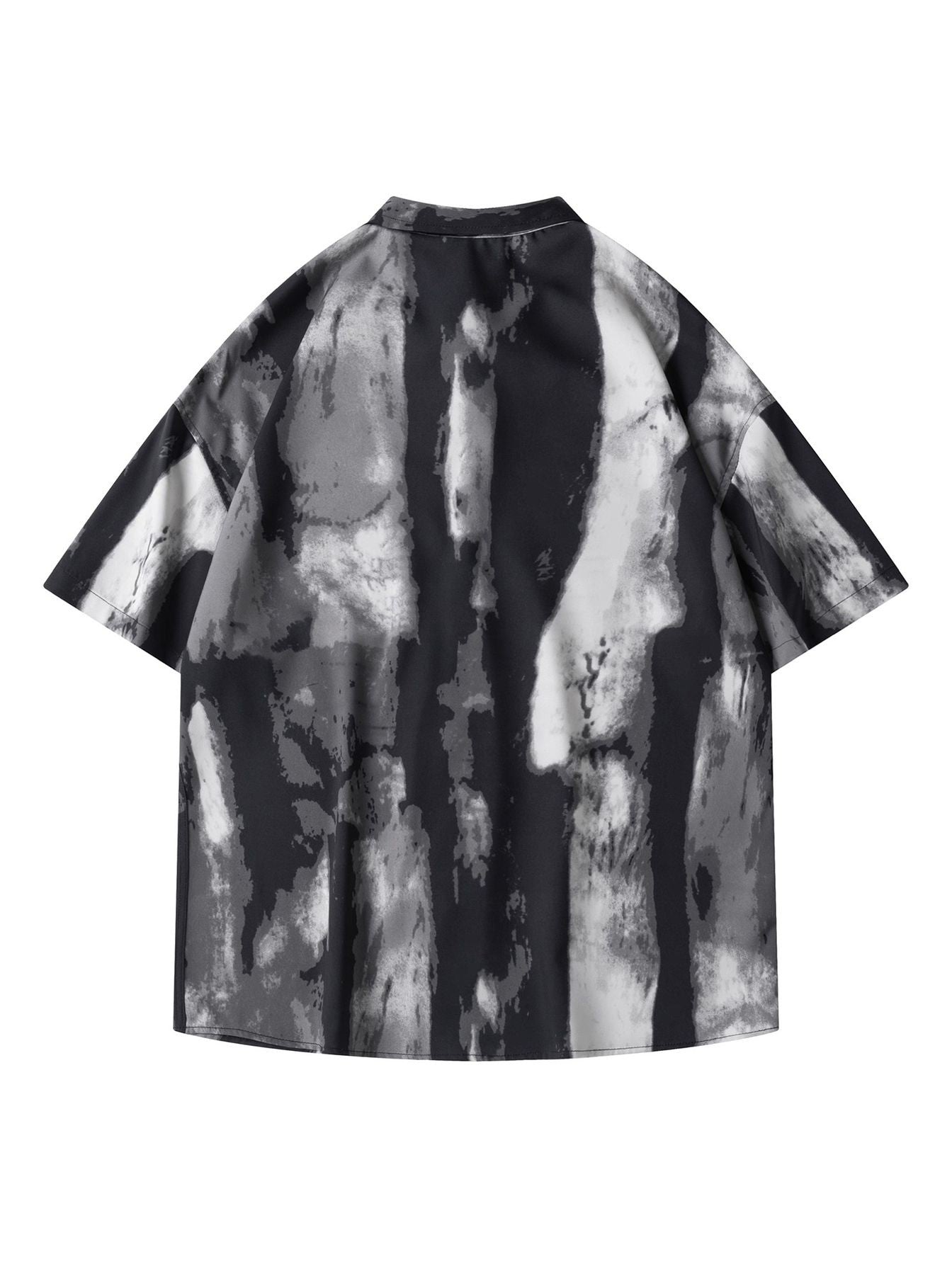 Flower shirt men's summer new loose short sleeved shirt casual beach suit MH211