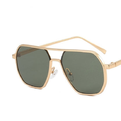 Óculos de Sol Retrô Masculino Grife Designer Alta Qualidade Armação de Metal Óculos de Sol de Proteção para Dirigir Óculos UV400
