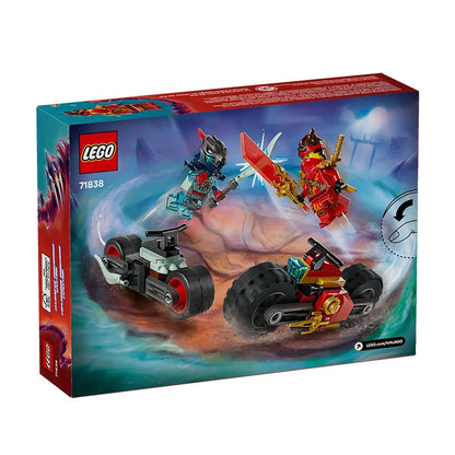 LEGO Phantom Ninja 71838 Perseguição de Moto do Kai Brinquedo de Bloco de Montar Quebra-Cabeça Presente