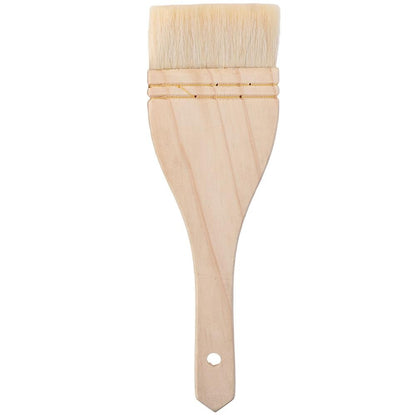 1/6pcs Wood Handle Wool Brush Baking Brush Household Barbecue Brush, Cooking Paint Tools, Hardwood Handles Pastry Brushes