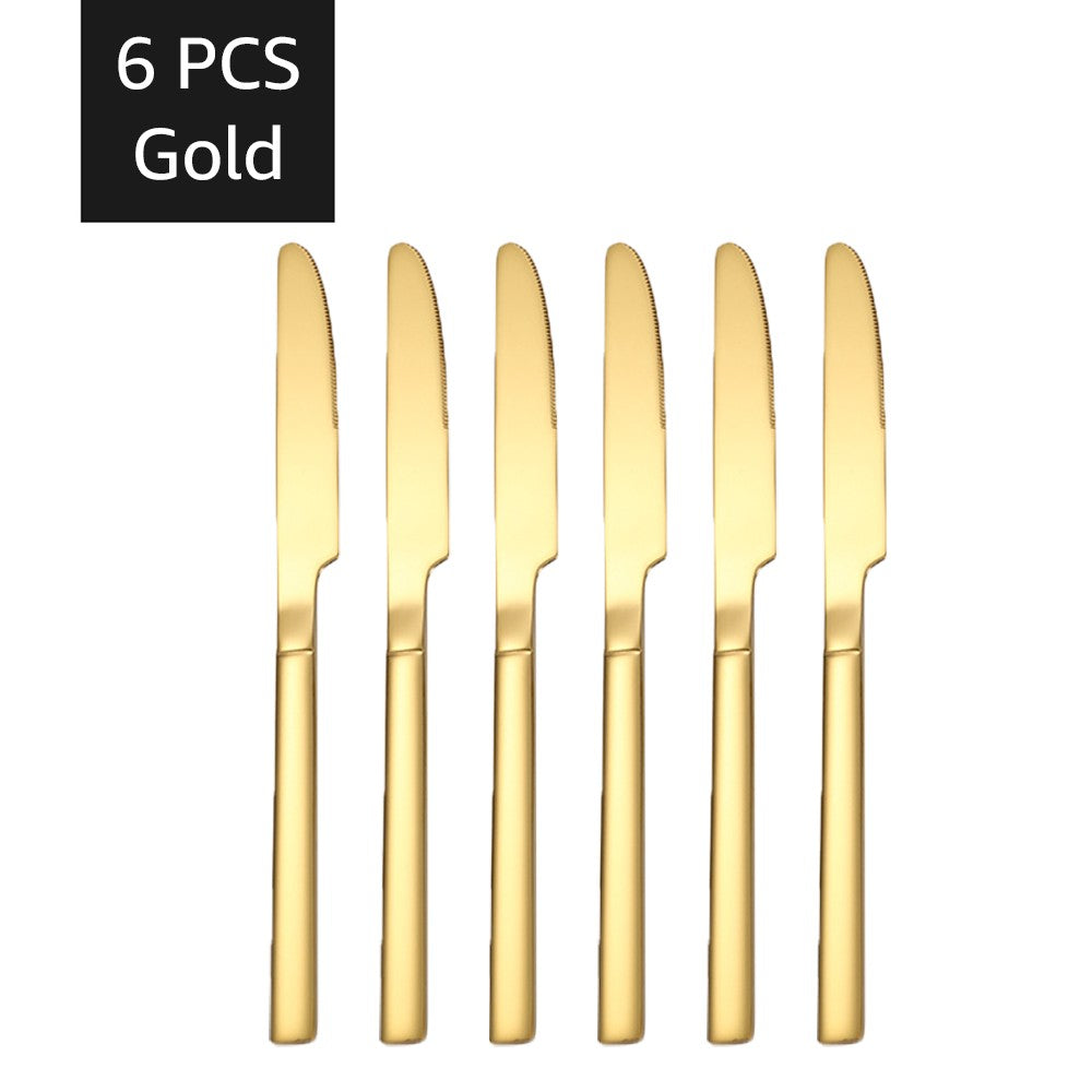 Conjuntos de talheres de ouro 30 peças, talheres de aço inoxidável, garfo de sobremesa, colher de café, talheres laváveis em lava-louças para jantar, cozinha e mesa.