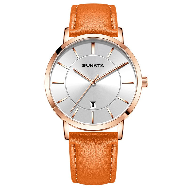 LIGE Sunkta Man Watch Fashion Luxury Waterproof Ultra Thin Date Casual Clock Leather Classic Quartz Watches for Men Reloj Hombre