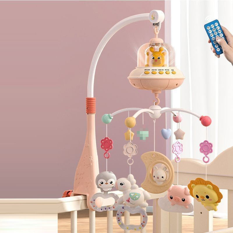 Musical Baby Crib Mobile with Lights Music Projection for Infants Remote Control Crib Toys for Newborn Baby Mobile for Crib Toys