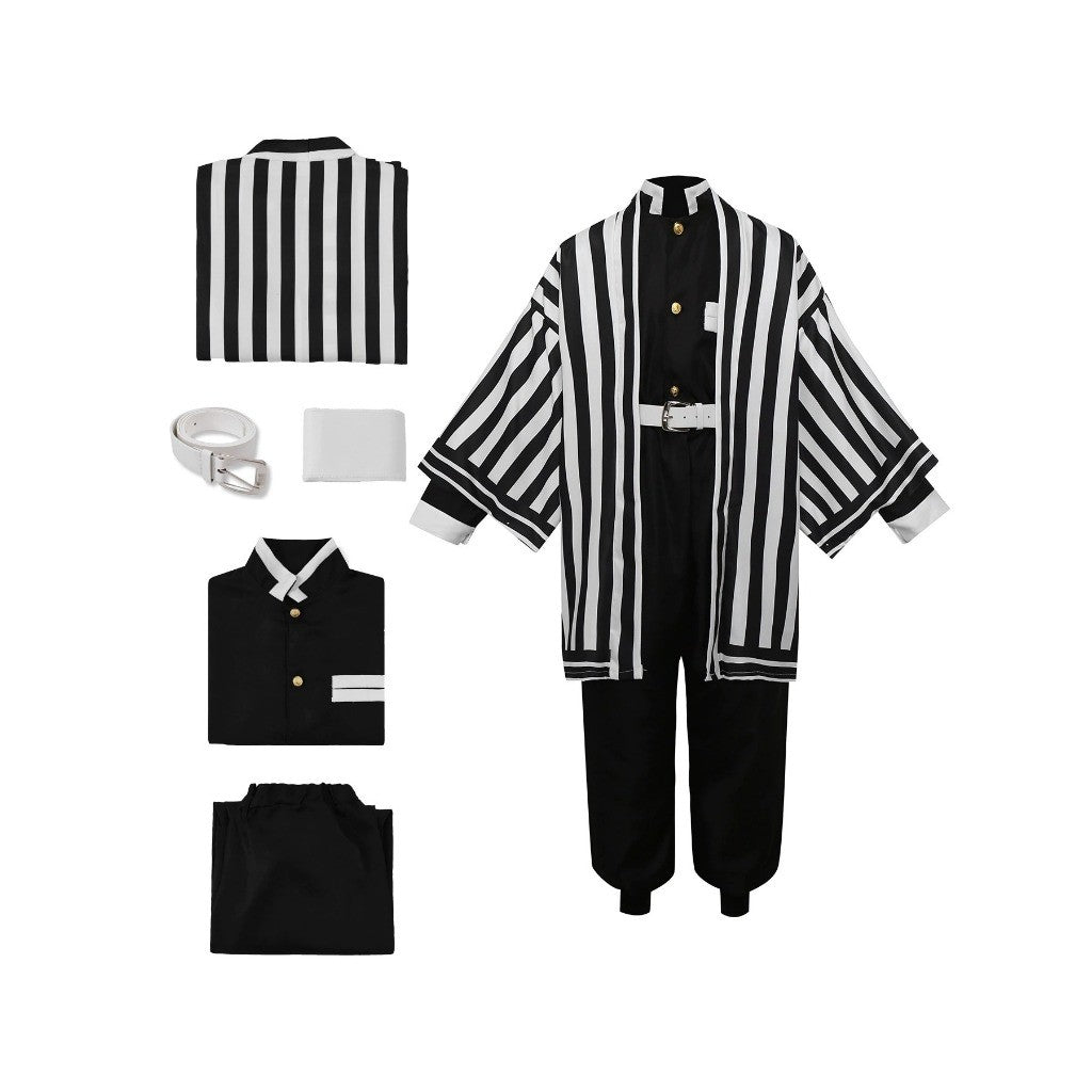 Big size Adult Costume Suit Giyu Tomioka Tomioka Kamado Tanjiro Kamado Nezuko Agatsuma Zenitsu Hashibira Inosuke Shinobu Kocho O